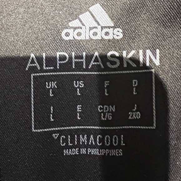 Adidas Alphaskin Training Leggings - Picture 5 of 5